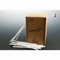 Clear Milk Straws, 12,000 Straws M1243