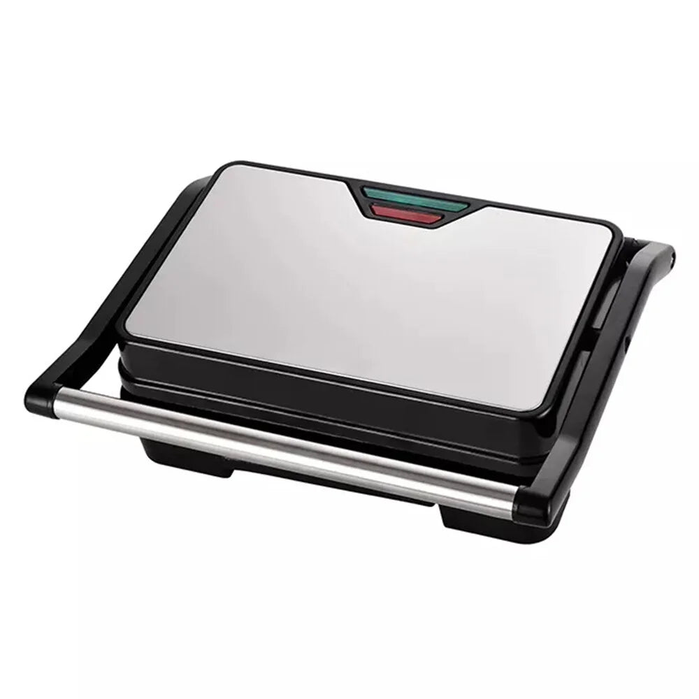 Stainless Steel 850W Nonstick Panini Maker Sandwich Machine Z4009