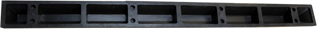 72 Inch Heavy Duty Rubber Parking Curb N85453