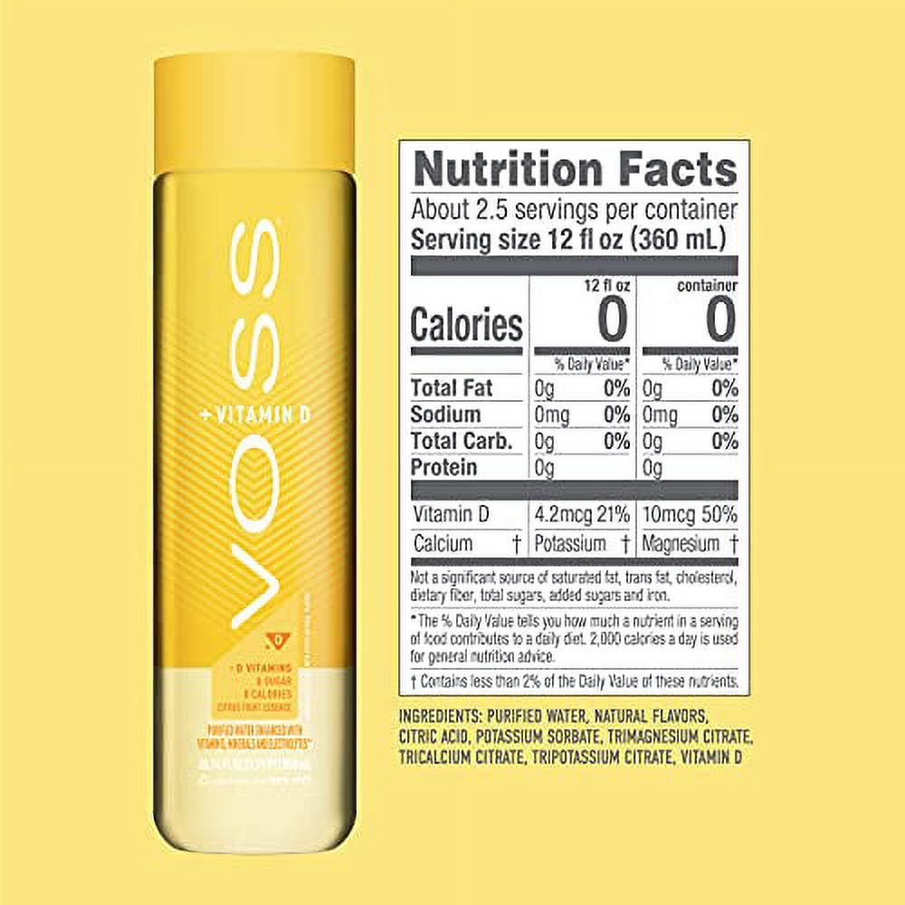 Purified Water with Vitamin D and Electrolytes, 850ml (Pack of 12) C236