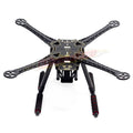 Quadcopter Fuselage Frame Kit PCB Version with Carbon Fiber Landing Gear Skid U498292