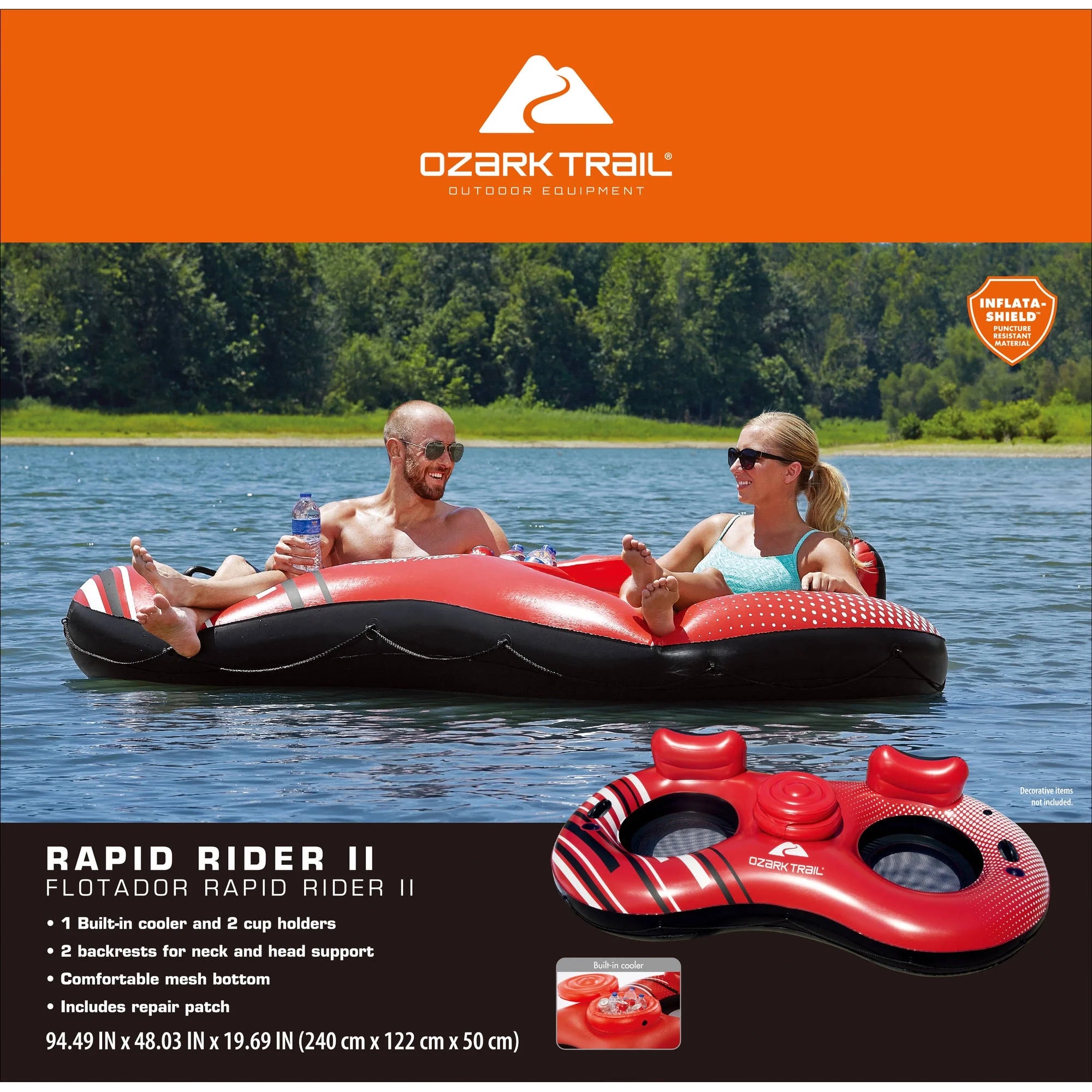 Inflatable River Tube Raft D4612