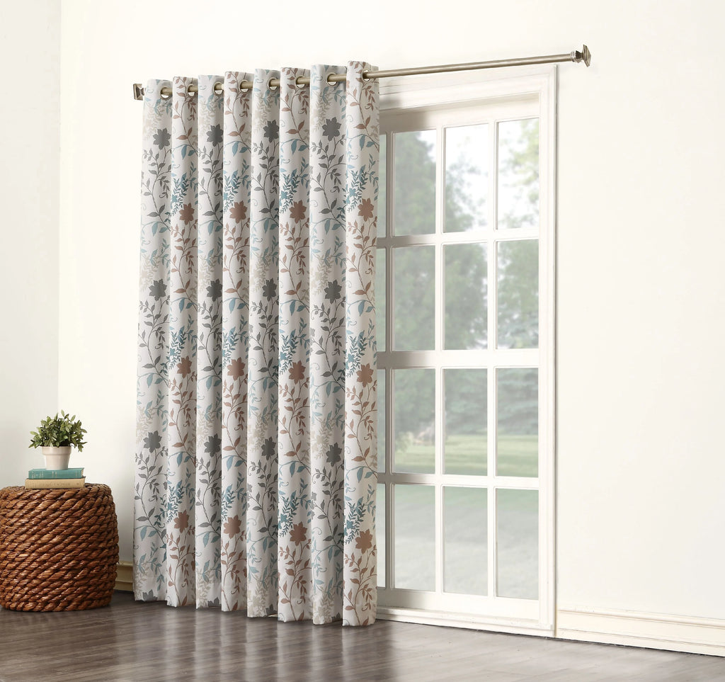 Gray Room Darkening Patio Panel V79671