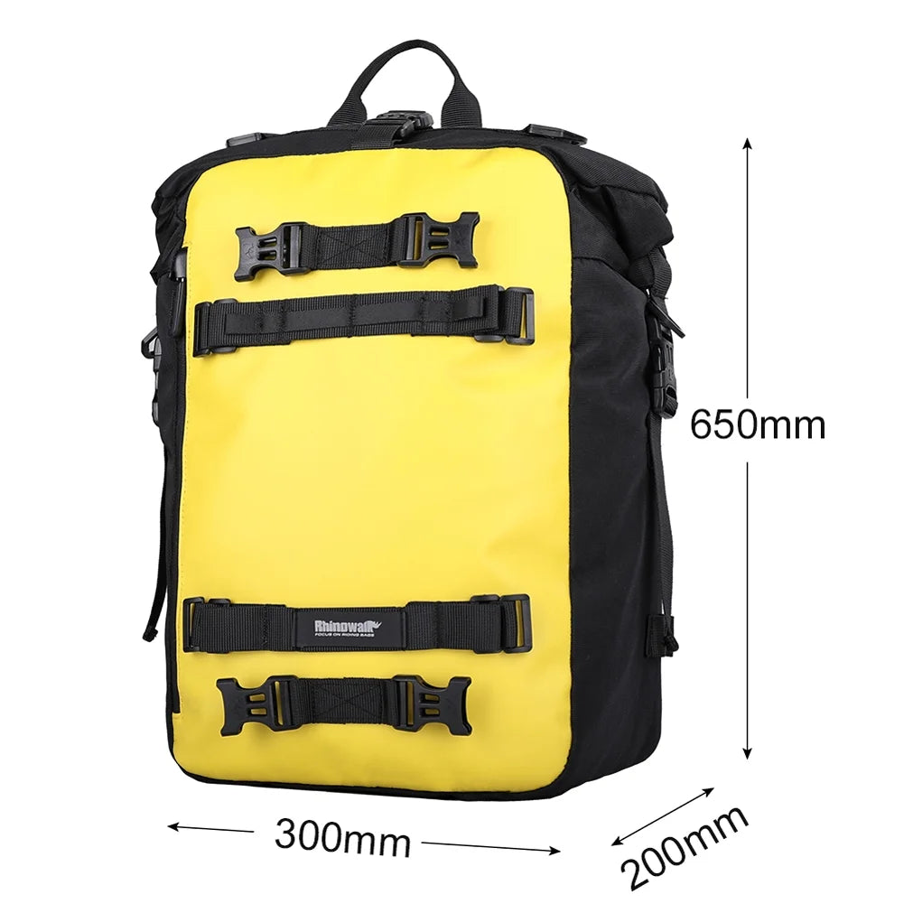 Waterproof Motorcycle Saddle Rack Trunk Luggage Bag J6300