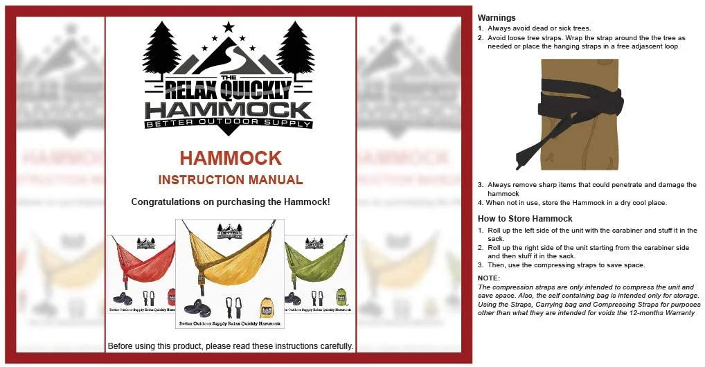 Camping Hammock S5179
