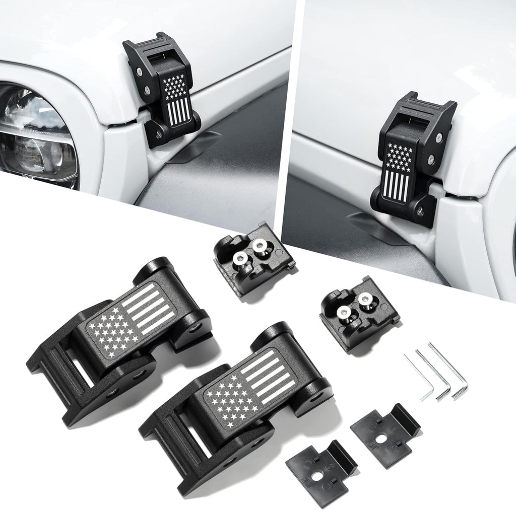 Hood Latches Aluminum Hood Catch (1 Pair) K984