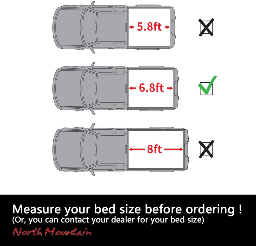 Soft Roll Up Tonneau Cover T768