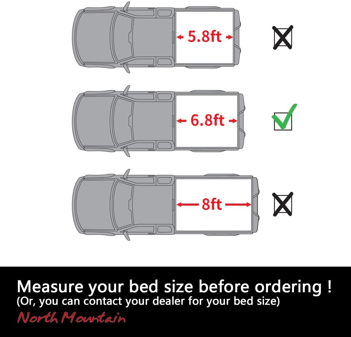 Soft Roll Up Tonneau Cover T768