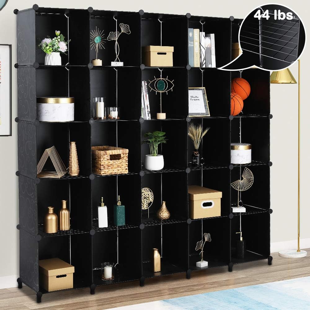 25 Cube Storage Organizer Shelves U5768