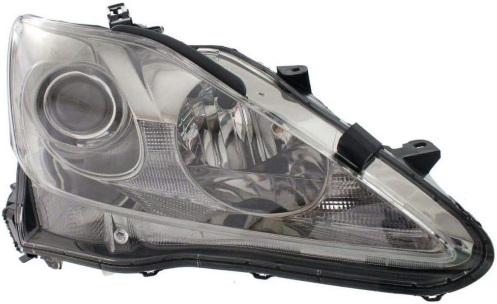 Passenger Side Headlight Assembly for Lexus IS250 2009 2010 Z29938