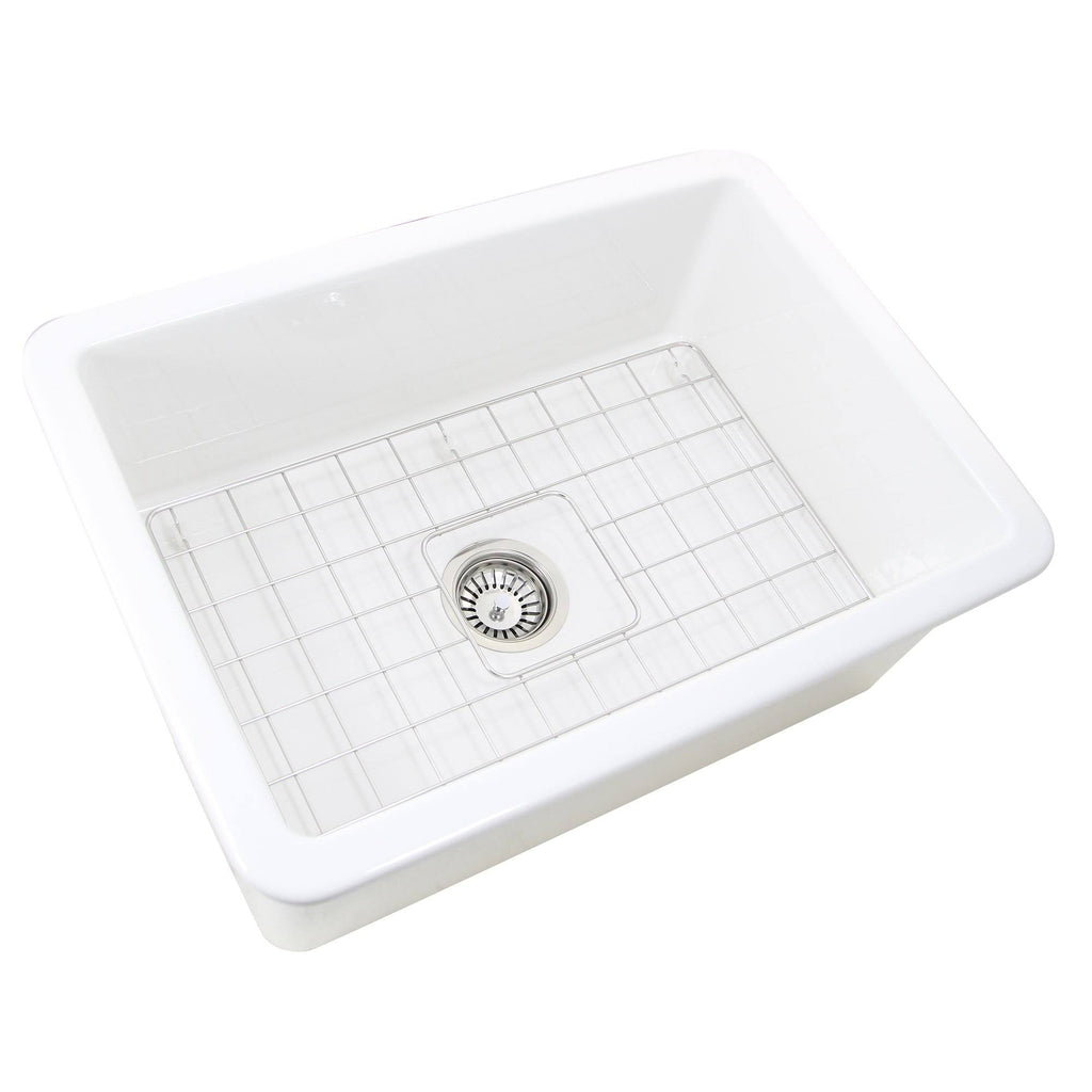 27 inch Undermount Fireclay Kitchen Sink C975