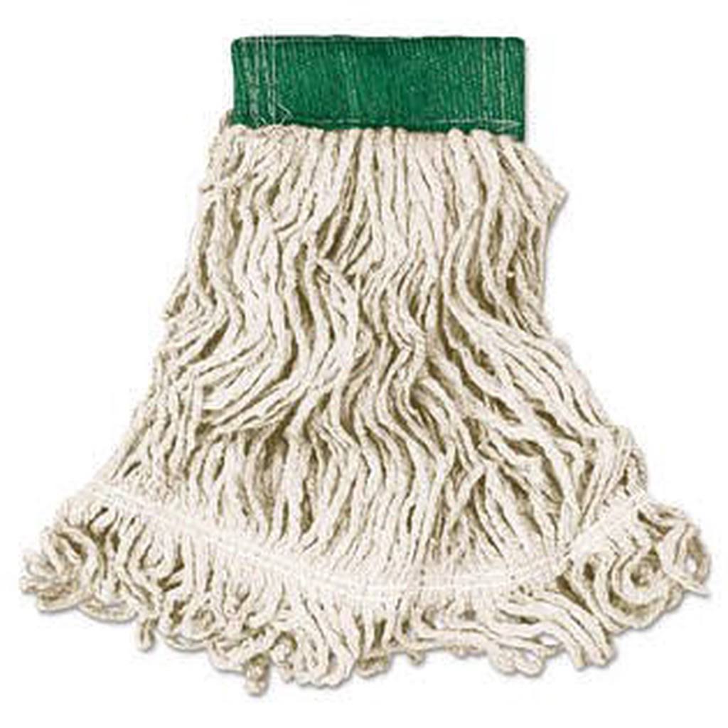 6 Carton Large White Wet Mop Heads A735360