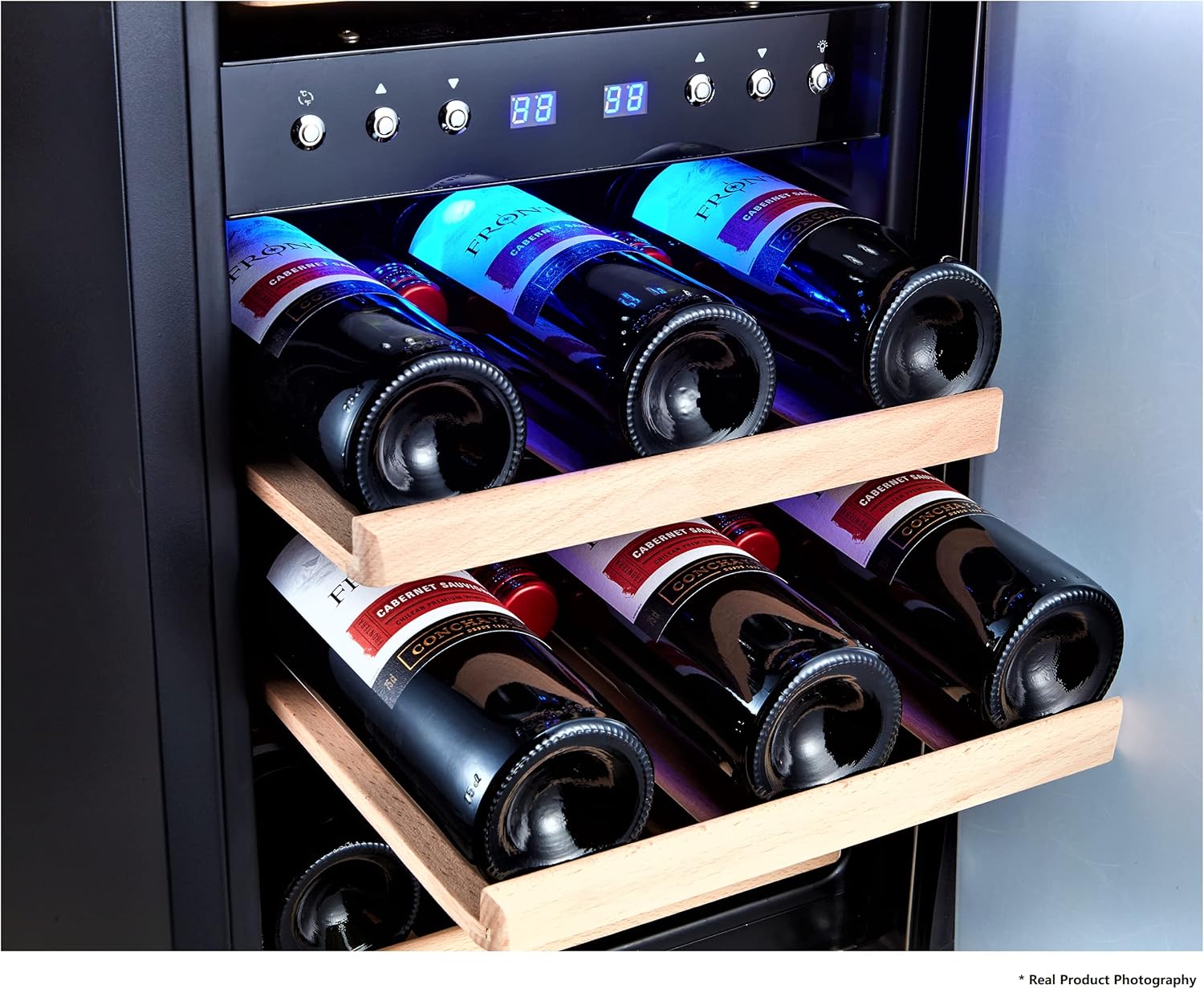 15 Inch Dual Zone Wine Cooler Refrigerator X513869