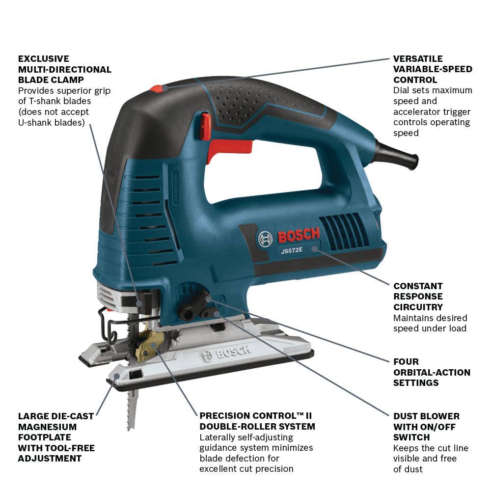 7.2 Amp Top Handle Jig Saw Kit C38763