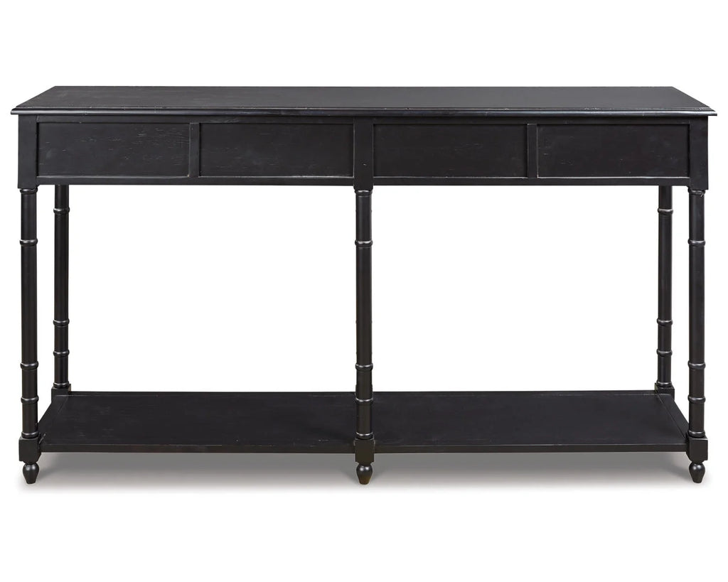 Black Sofa/Console Table D3268