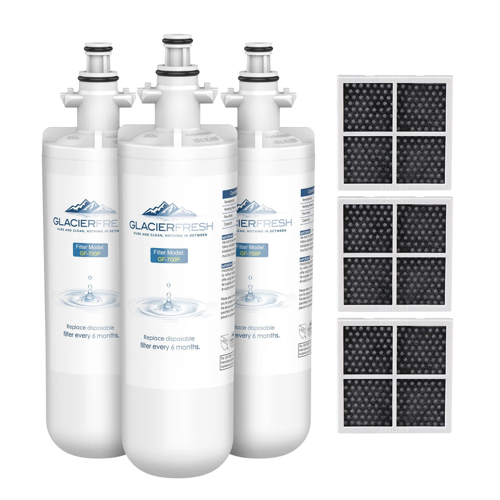 3 Packs Refrigerator Water Filter and Air Filters Y88363