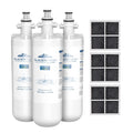 3 Packs Refrigerator Water Filter and Air Filters Y88363