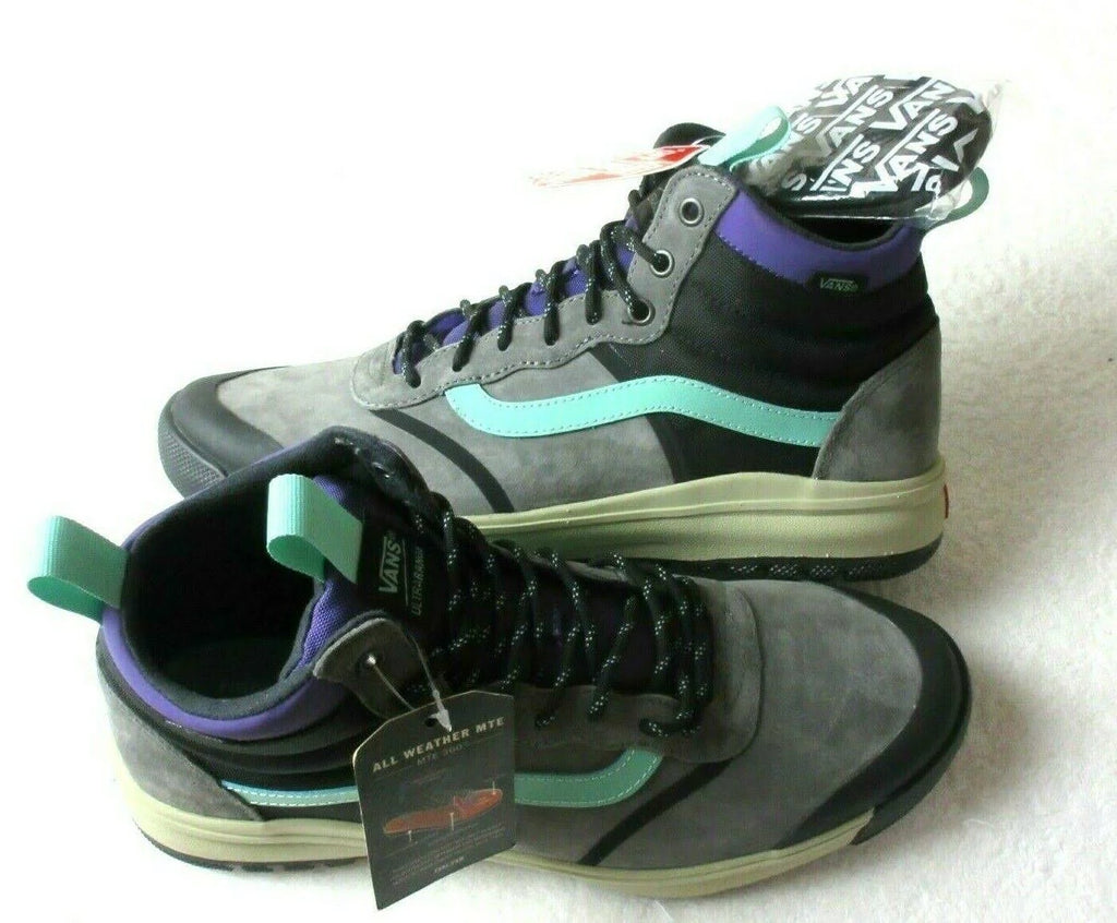 Pewter Eucalyptus Hi Top Shoes V164