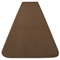 Toffee Brown 22 ft. x 27 in. Skid-Resistant Carpet Runner P4454