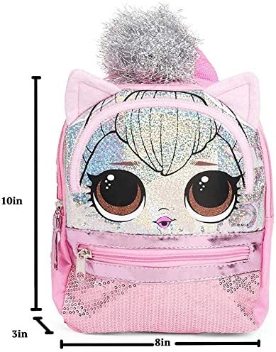Pink Glitter Mini Backpack 10 inch S62014