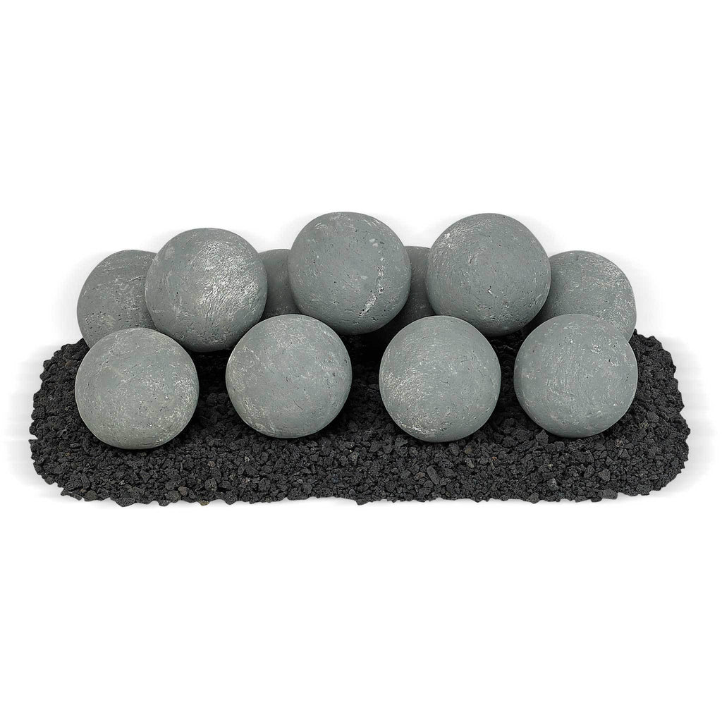 24 x 8 in. Cape Gray Lite Stone Ball Uniform Set F447106