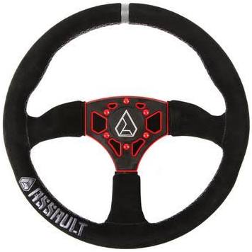 Suede Steering Wheel Blue M984331