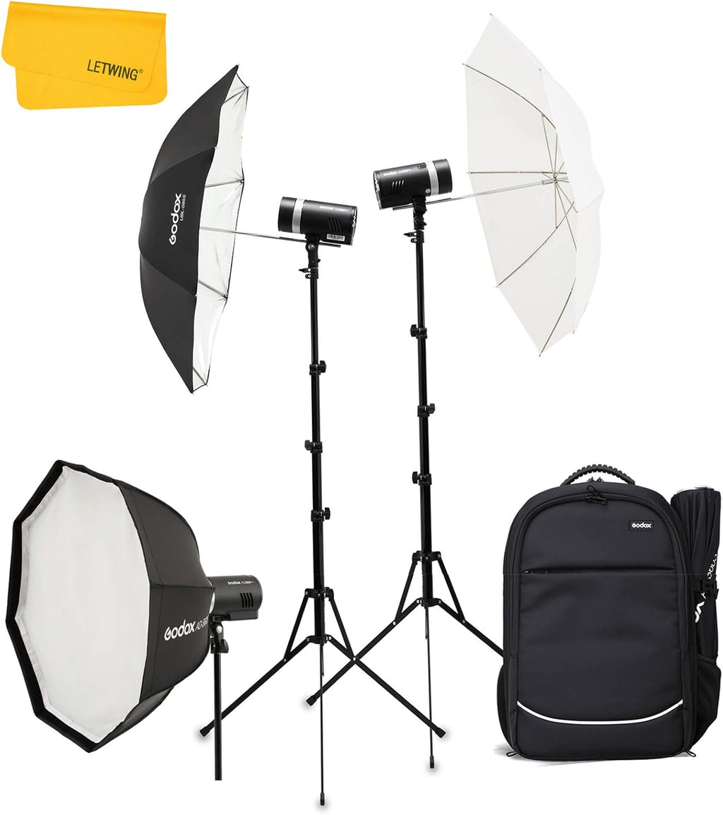 300W 2.4G TTL HSS Photography Lighting Kit F921198