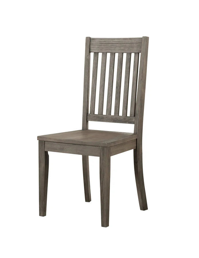 Distressed Grey Finish Side Chair J251875