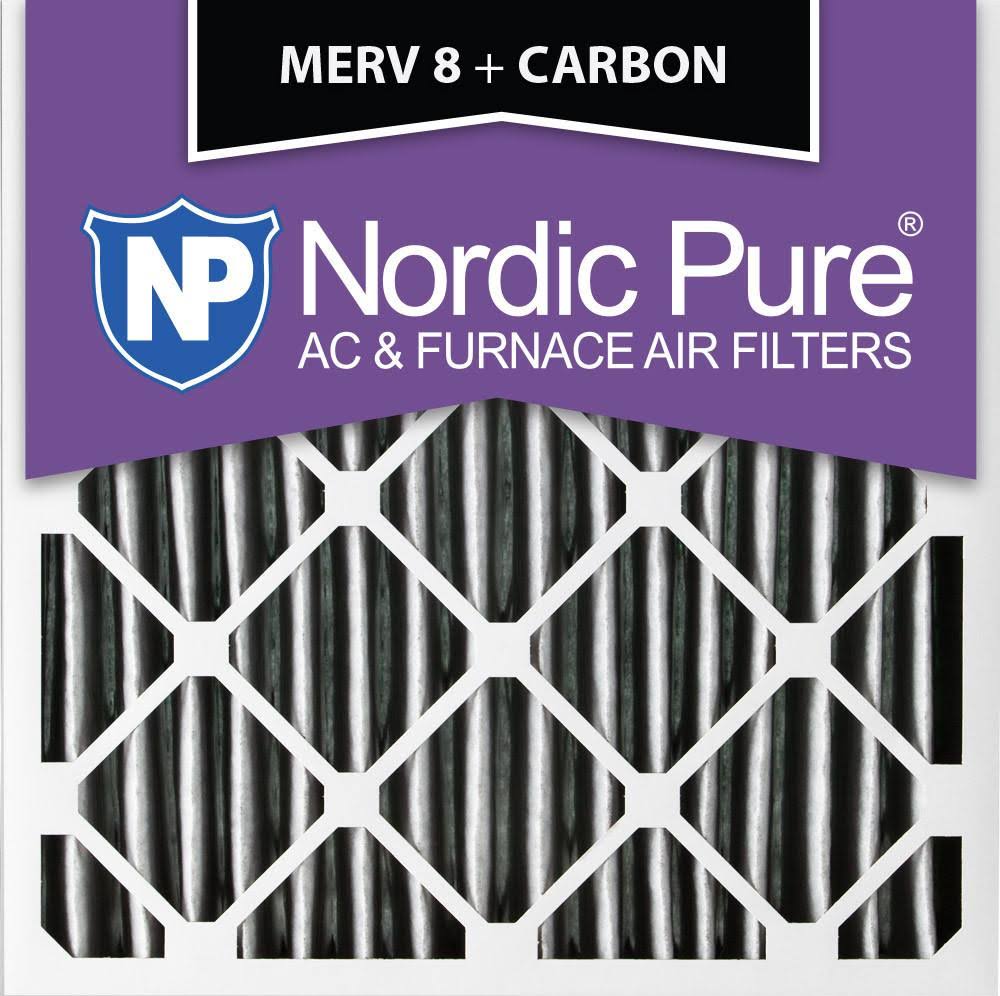 10x10x1 Pleated MERV 8 Plus Carbon Qty 6 E627522