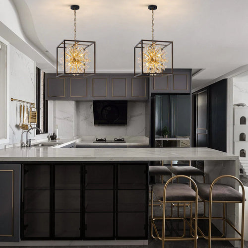 10-Light Dimmable Crystal Chandelier K4680