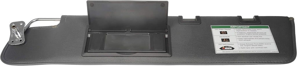 Gray Driver Side Sun Visor U764