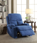 Blue Velvet Recliner D370767