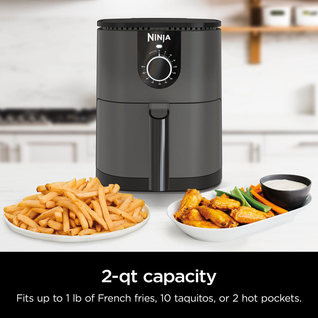 Mini Air Fryer, 2 Quarts, Nonstick, Grey M1088