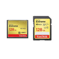 128GB Extreme Compact Flash Memory Card with 128GB UHS-I Class 10 U3 V30 Q291690