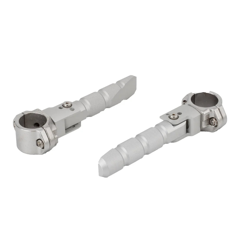 Universal Motorcycle 360 Rotatable Highway Crash Bar Foot Pegs R534