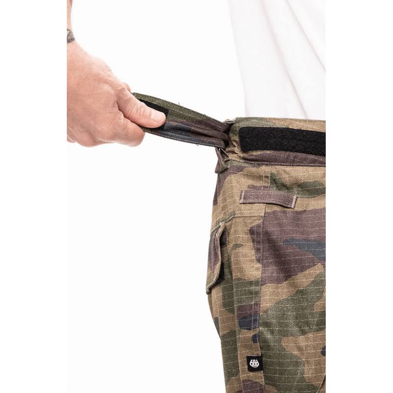 Cargo Insulated Snowboard Pant, Dark Camo, XL V4056