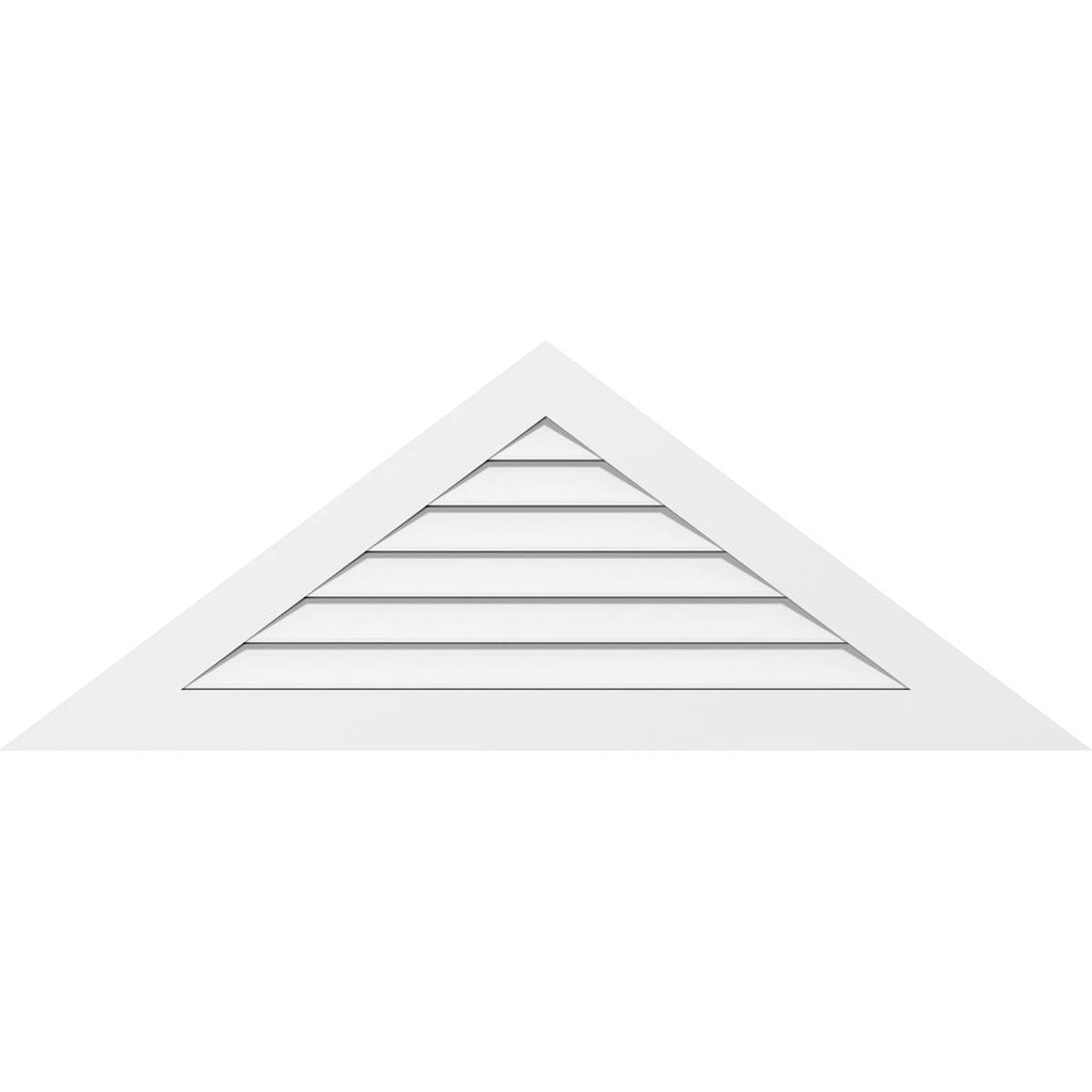 Triangle Surface Mount PVC Gable Vent S76963