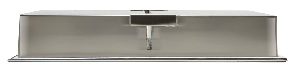 12 x 24 Brushed Stainless Steel Double Shelf Bath Shower Niche Z887