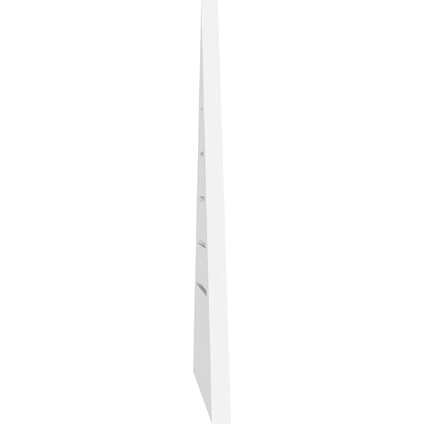 Triangle Surface Mount PVC Gable Vent S76963