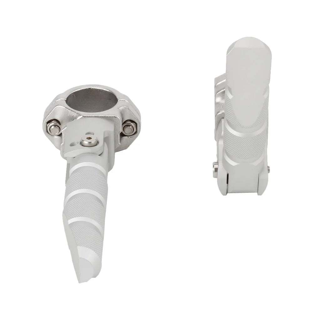 Universal Motorcycle 360 Rotatable Highway Crash Bar Foot Pegs R534