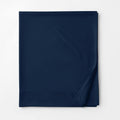 Midnight Blue 450 Thread Count Supima Cotton Sateen California King Deep Pocket Sheet S122098