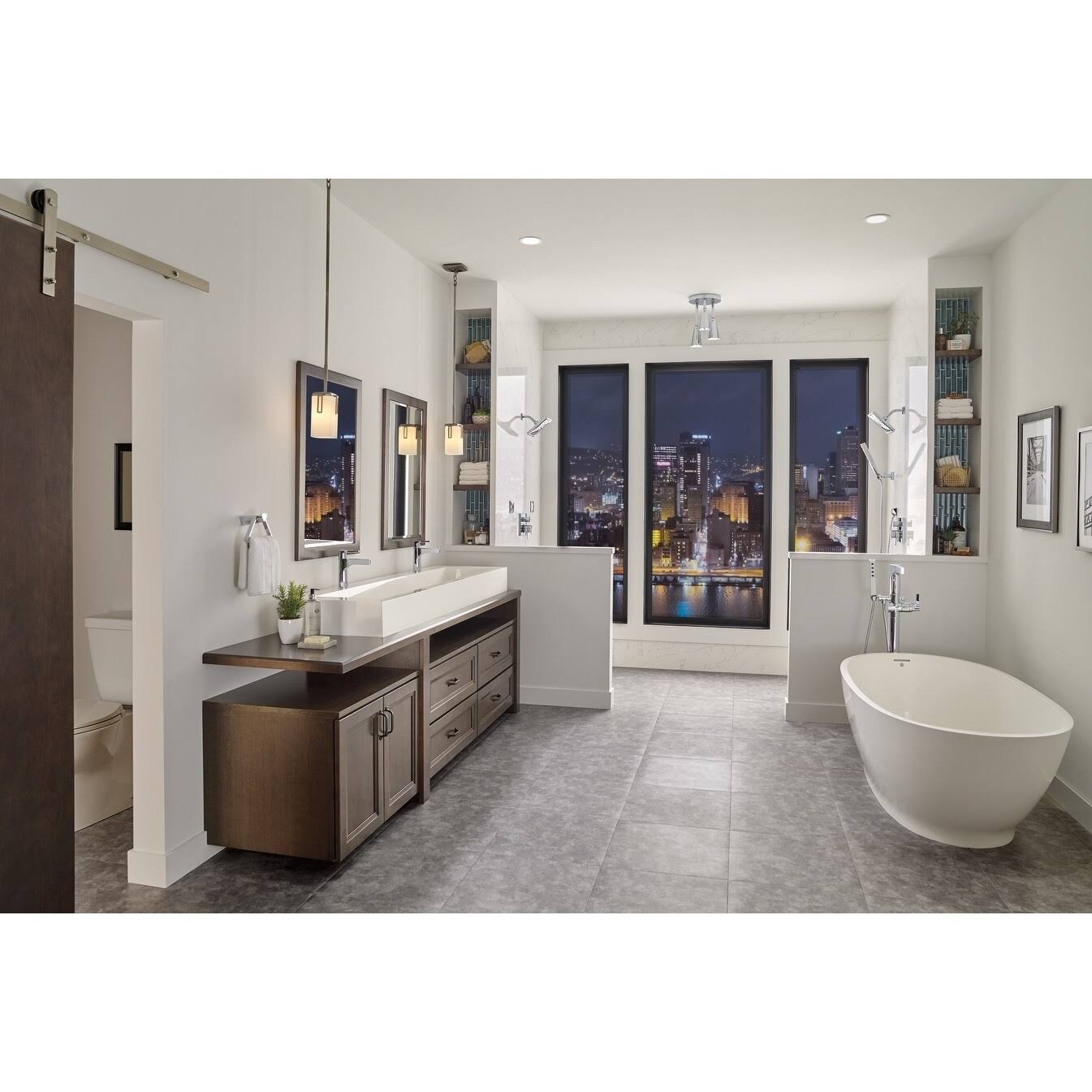 Venetian Bronze Monitor 17 Series Valve Trim with 3-Setting Integrated Diverter F820