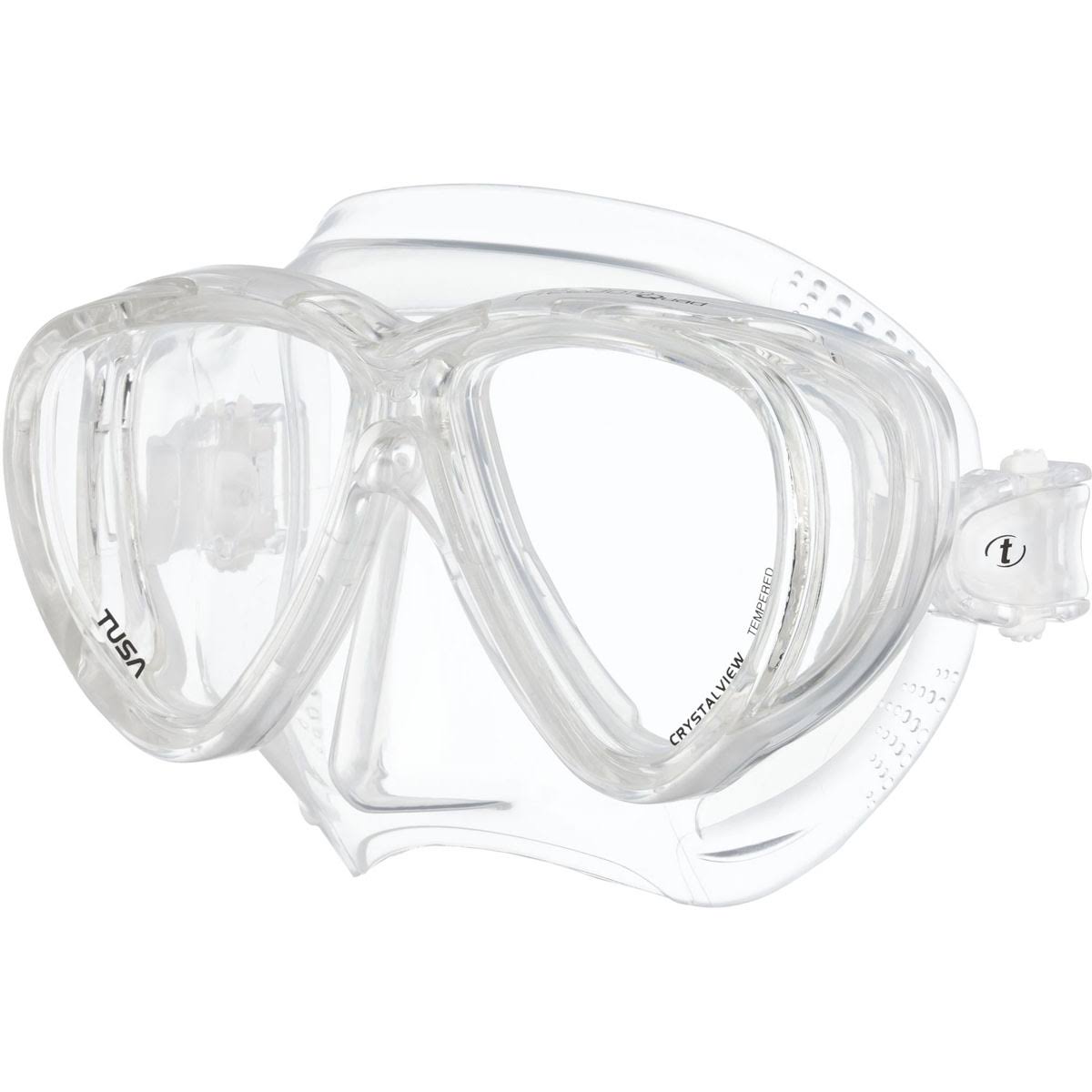 Black/Fist Tale Blue Diving Mask W92883