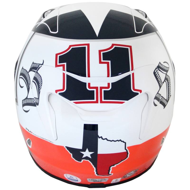 XL White Red Blue Helmet W12007