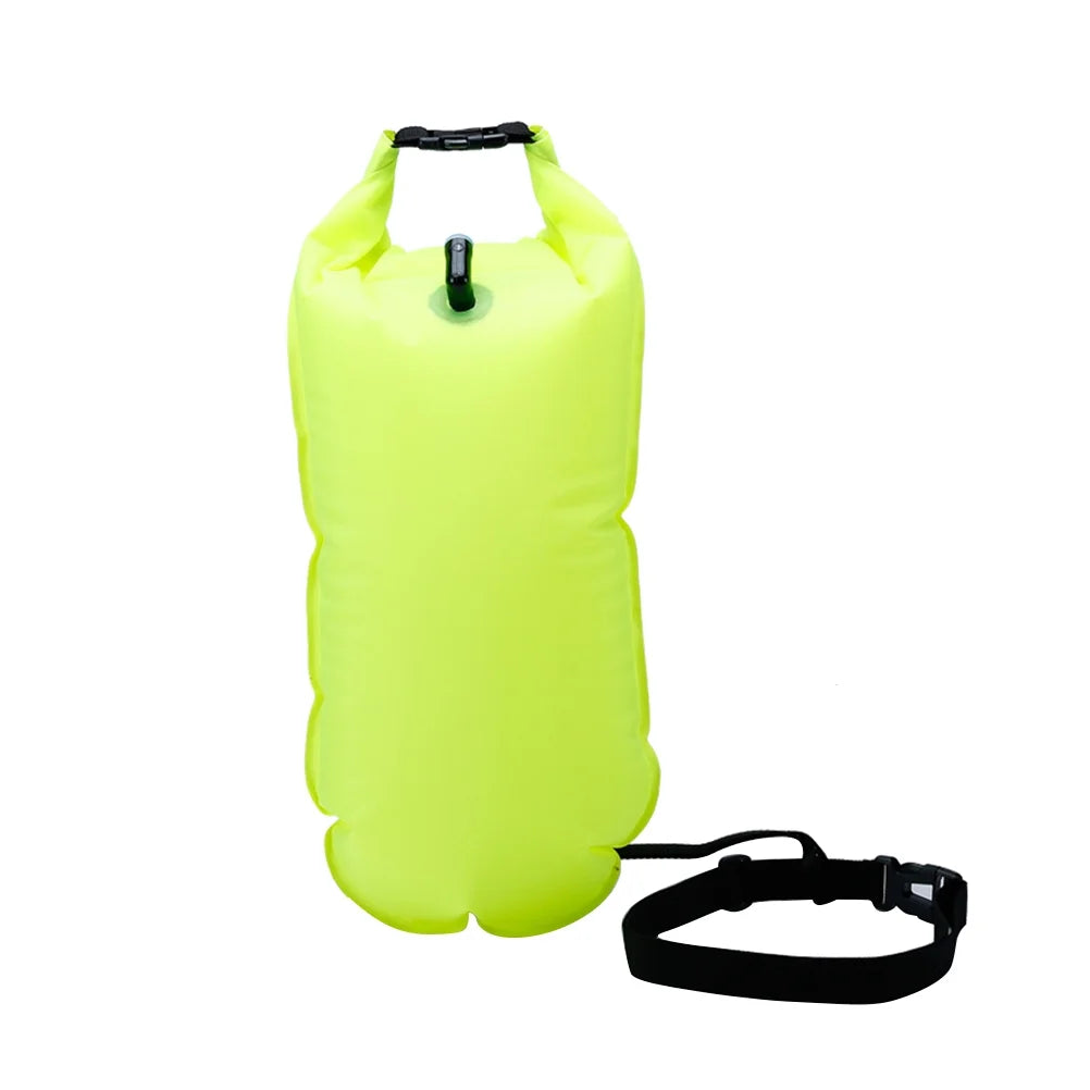 Yellow Ultralight Open Water Swim Safety Float Bag P7371