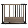 Black Rustic Safety Gate B9940
