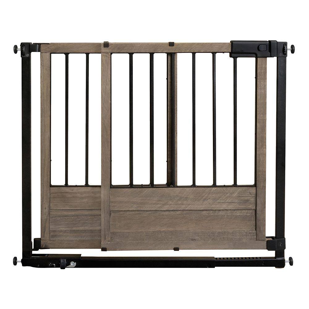 Black Rustic Safety Gate B9940