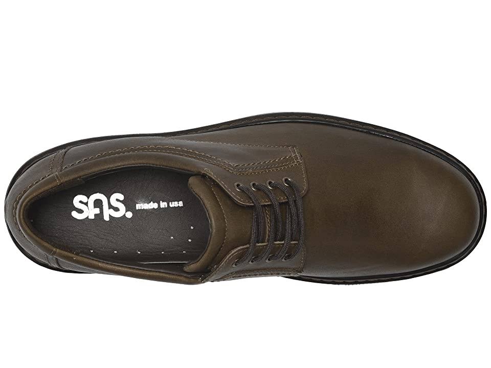 Men's Aden Bronx Brown 7.5 Double Wide Shoes M937