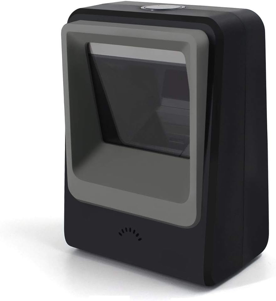 Black Pack of 2 Omnidirectional Desktop Barcode Scanner T19670