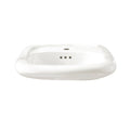 White Bathroom Sink V61221